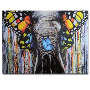 Modern Graffiti Street Art Cartoon Posters And Prints Canvas Painting