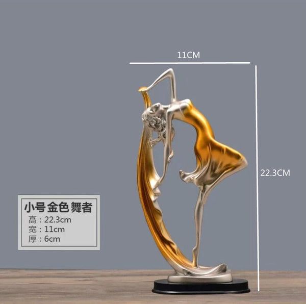 Owl Family Figurines Lovely Dancer Ornament