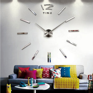 sale wall clock watch clocks 3d diy acrylic mirror stickers