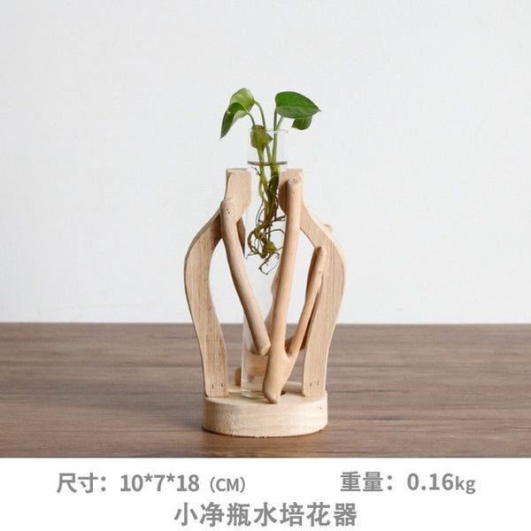 Pure Handwork Wooden Vase