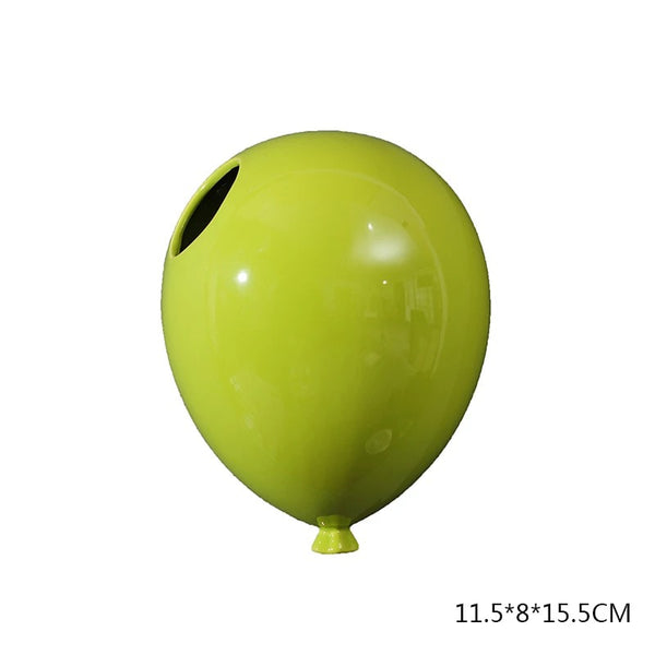 Creative American Ceramic Balloon Wall Hanging Flower