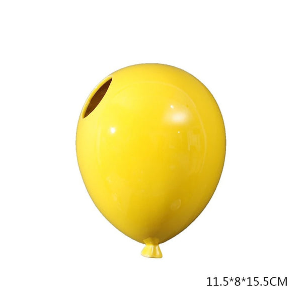 Creative American Ceramic Balloon Wall Hanging Flower