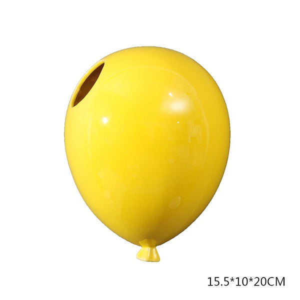 Creative American Ceramic Balloon Wall Hanging Flower