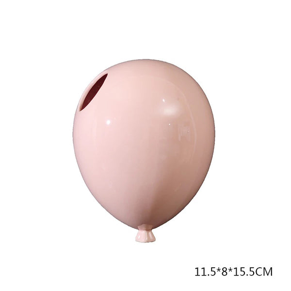 Creative American Ceramic Balloon Wall Hanging Flower
