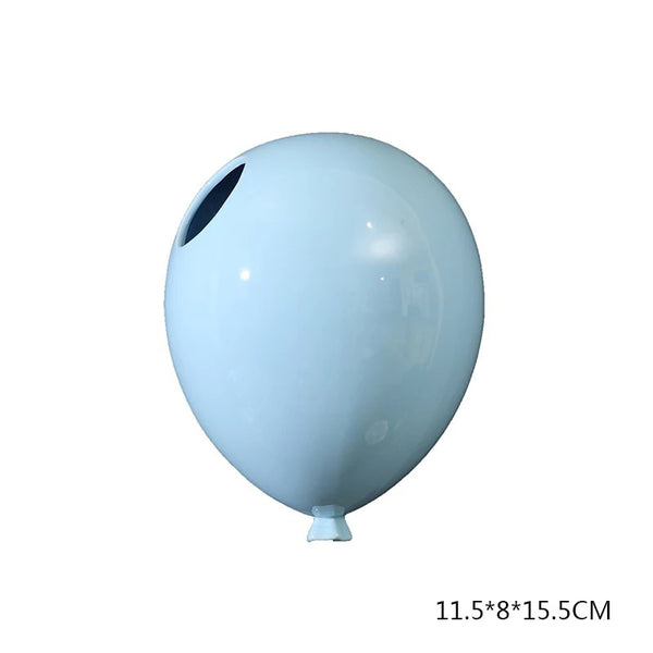 Creative American Ceramic Balloon Wall Hanging Flower
