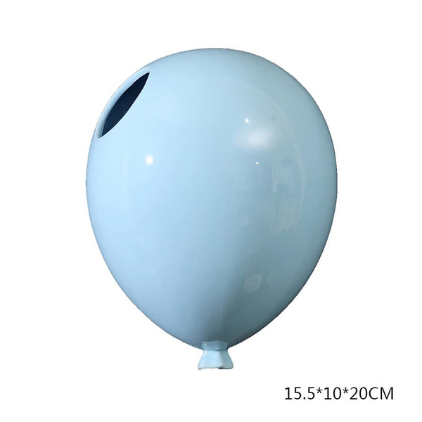Creative American Ceramic Balloon Wall Hanging Flower