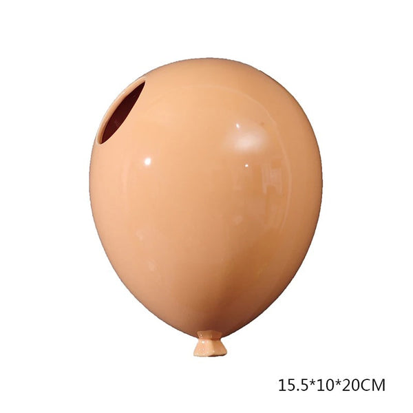 Creative American Ceramic Balloon Wall Hanging Flower