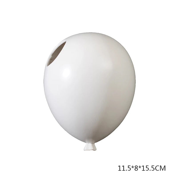 Creative American Ceramic Balloon Wall Hanging Flower