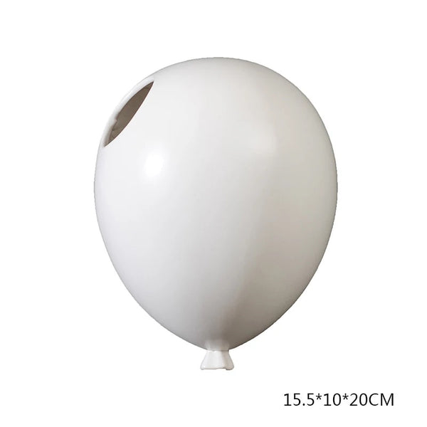 Creative American Ceramic Balloon Wall Hanging Flower